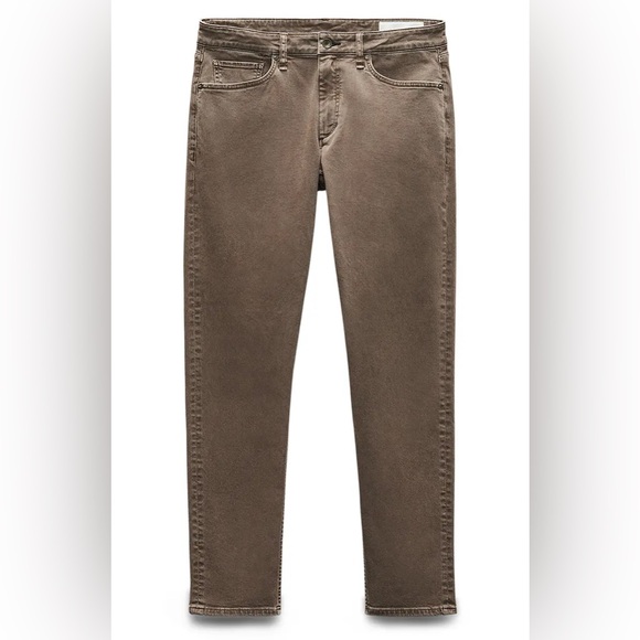 Rag & Bone Fit 3 Athletic Fit in Ansel Grey / Brown 34 x 32 - Picture 5 of 15